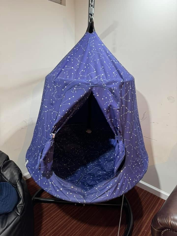 Swinging egg pod chair for kids **best offer, not free**