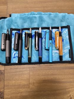 Pelikan And Assorted Pens