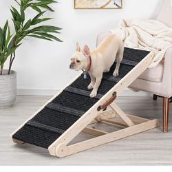 Adjustable Wooden Pet Ramp $55
