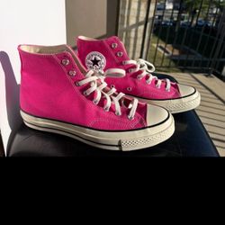 Pink Converse Chuck Taylor All Star High-Top Platform Sneaker - Women's