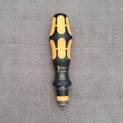 Wera 816 R ESD Kraftform Hexagon Bitholding Screwdriver Locking Bit Holder 1/4 Rapidator Quick-Release Chuck TRADE  813