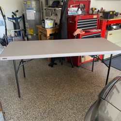 6ft Folding Table 