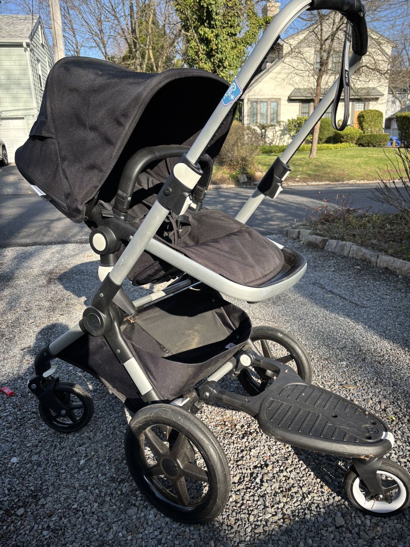 bugaboo lynx stroller with wheeled board