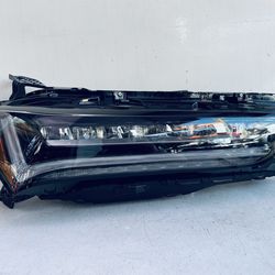 2021-2025 ACURA TLX RIGHT PASSENGER SIDE HEADLIGHT FULL LED BLACK BEZEL