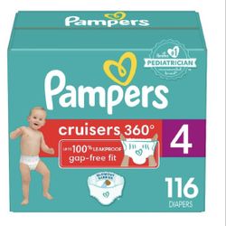 Size 4 Pampers Cruisers 360 