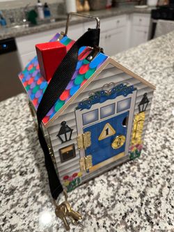 Melissa & Doug Wooden Doorbell House