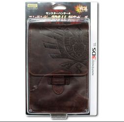 Capcom for Nintendo 3DS LL  Monster Hunter 4 Emblem Pouch Case NEW from Japan