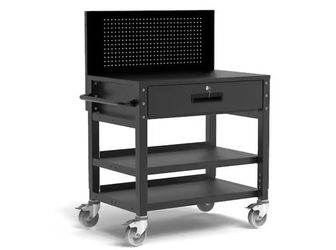 40 in. W x 25 in. D Heavy Duty Mobile Workstation NEW