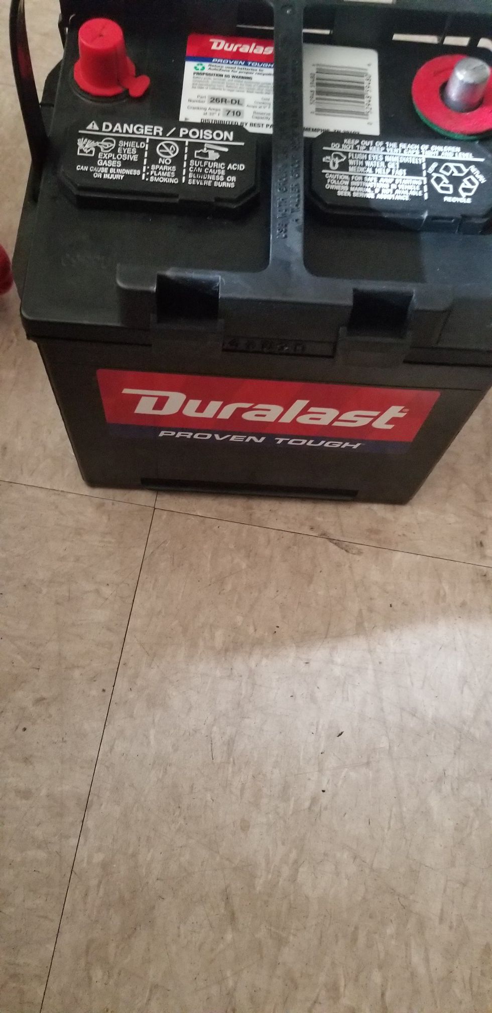 Duralast battery brand new