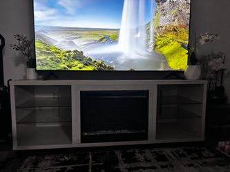 🔥 Electric Fireplace TV Stand – Works Great (No Remote) – $120 OBO