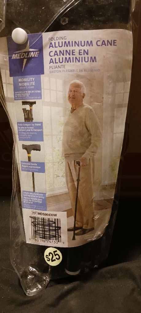 Folding Aluminum Cane