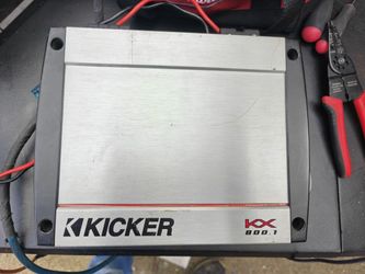 Kicker KX800.1 Monoblock Sub Amp