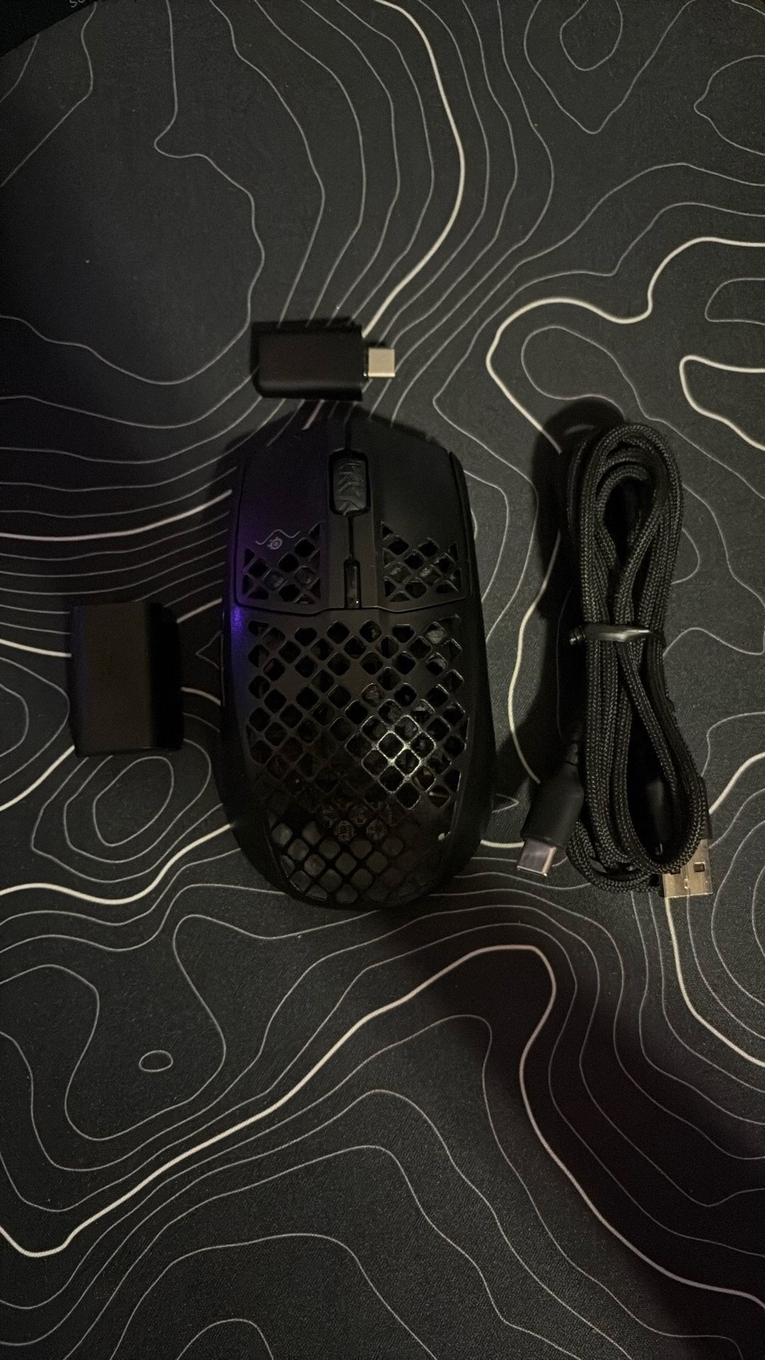 SteelSeries Aerox 3 Wireless mouse (Onyx)