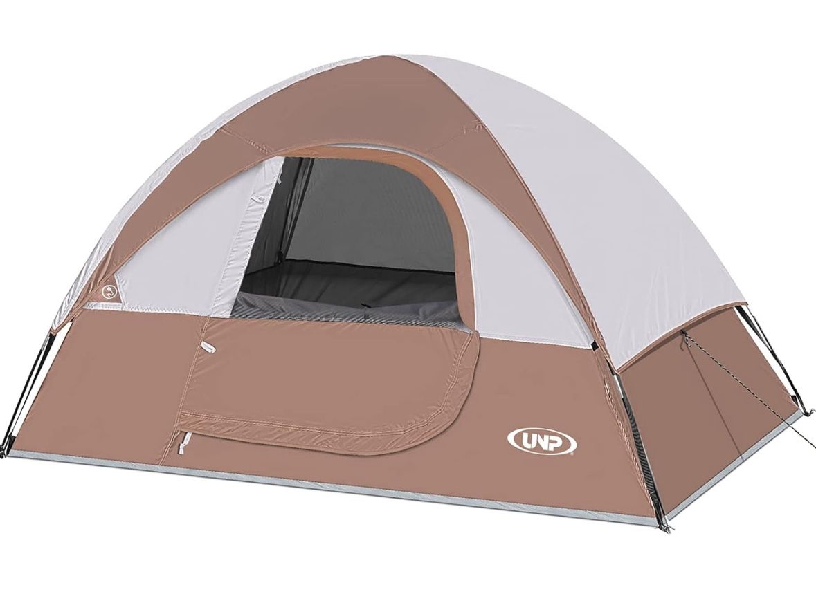 Camping Tent 2 Person, Waterproof Windproof Tent with Rainfly Easy Set up-Portable Dome Tents for Camping…