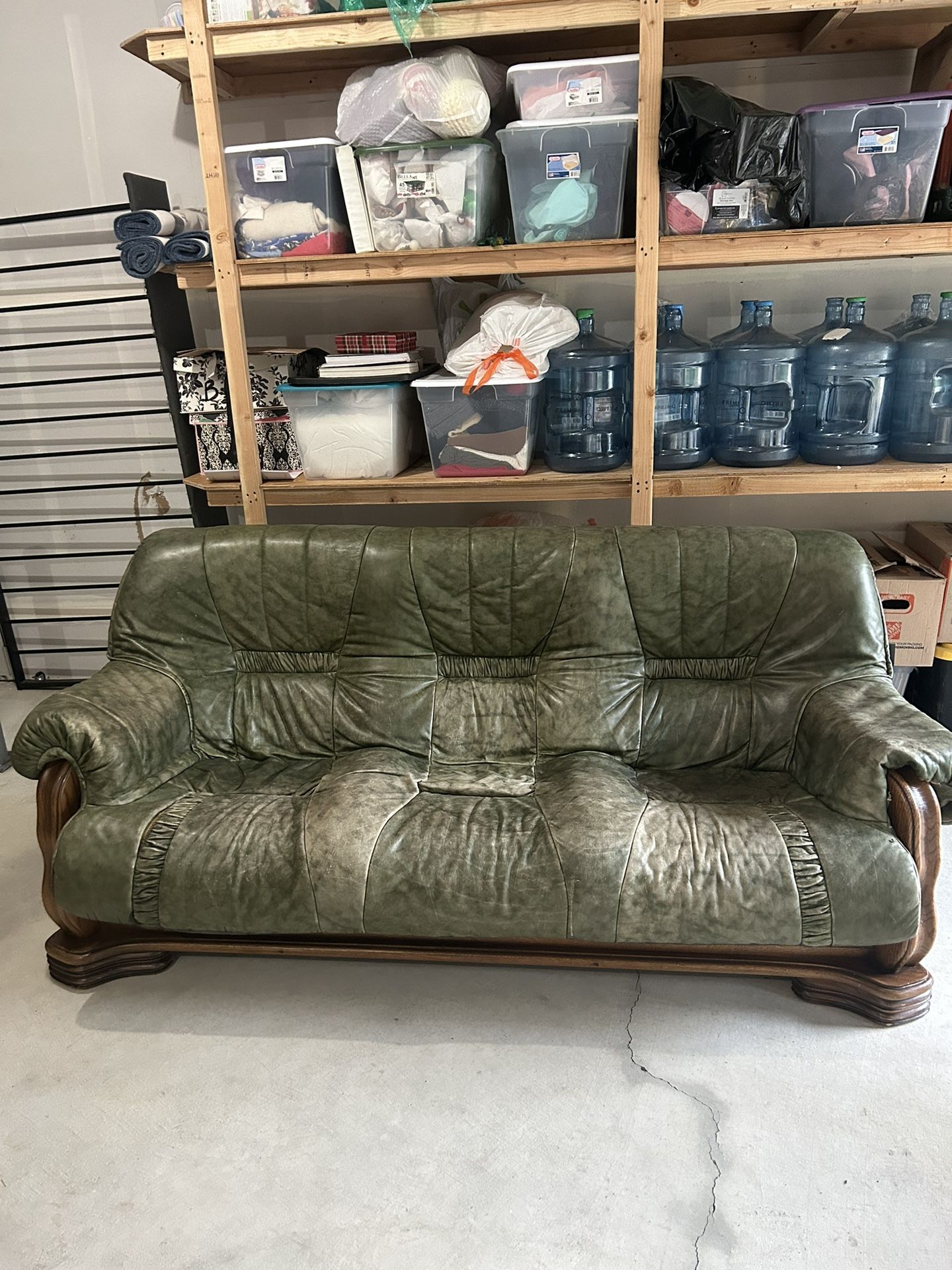 Leather Couch