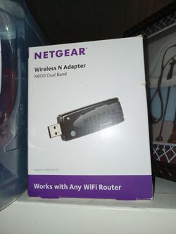 Netgear N600 Dual Band Wireless USB Adapter