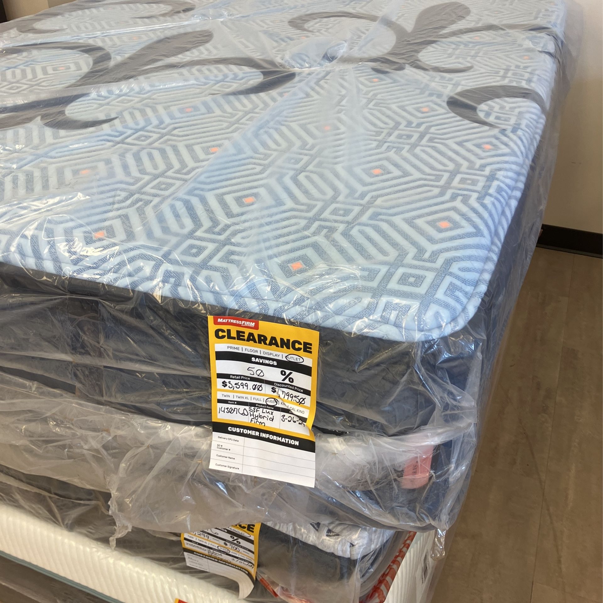 Mattress Firm Clearance Mattress