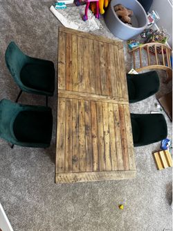 Dining table plus chairs