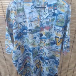 Pre-owned Valencia High School Button Up T Shirt 3X