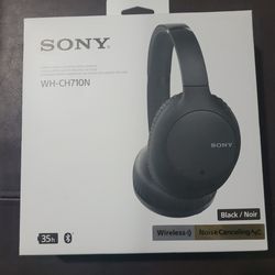 Sony - WH-CH710N Wireless Noise-Cancelling Over-the-Ear Headphones -