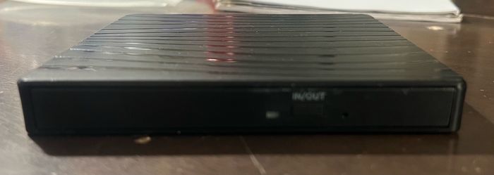 External Optical CD/DVD Disc Drive