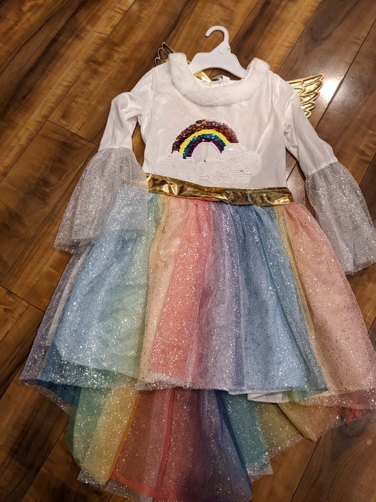 New Unicorn Dress Size 8-9