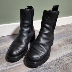 Timberland Black Leather Chelsea Boots