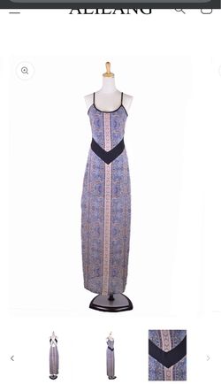 Chiffon maxi dress