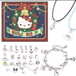 HELLO KITTY CHARM BRACELET CHRISTMAS ADVENT CALENDAR 