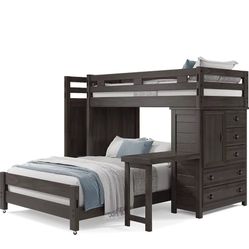 Twin/Full Bunk Bed