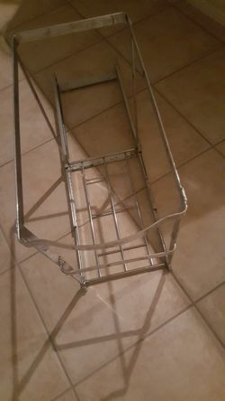 SimpleHuman pull out trash can holder