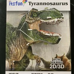 Tyrannosaurus 3D puzzle 47 PC DIY