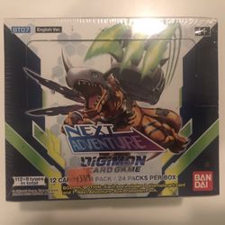 Digimon Next Adventure Booster Box