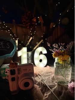 16 light for bday