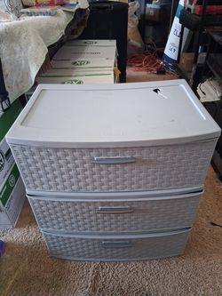 Plastic Storage Drawers (AS IS)