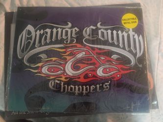 Orange County Choppers Metal Sign