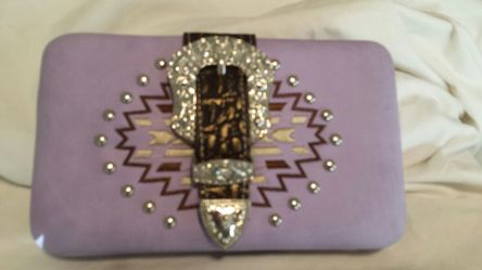 Purple wallet