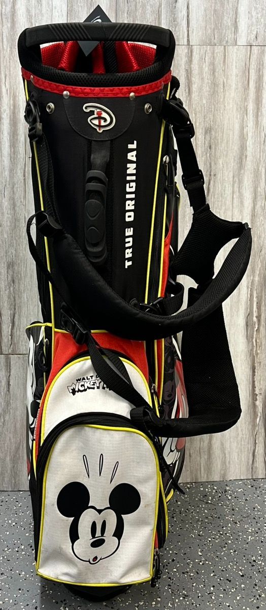 WinCraft Disney Mickey Golf Bag (PO1020432) - Like New Condition