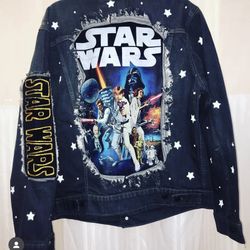 Star Wars Custom Made Jean Jacket 