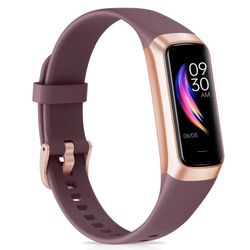 Fitness Tracker With 24/7 Heart Rate, Calorie, Blood Pressure, Stopwatch, Activity Tracker With 1.1" AMOLED Screen, Waterproof Step Tracker For Androi