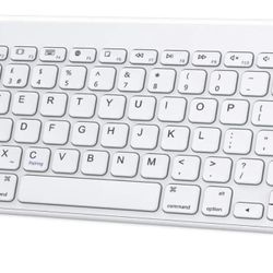 OMOTON Bluetooth Keyboard for iPad, Rechargeable Stainless Steel Wireless Keyboard for iPad 9th/ 8th/ 7th Generation 10.2, iPad Air 4/3, iPad pro 12.9