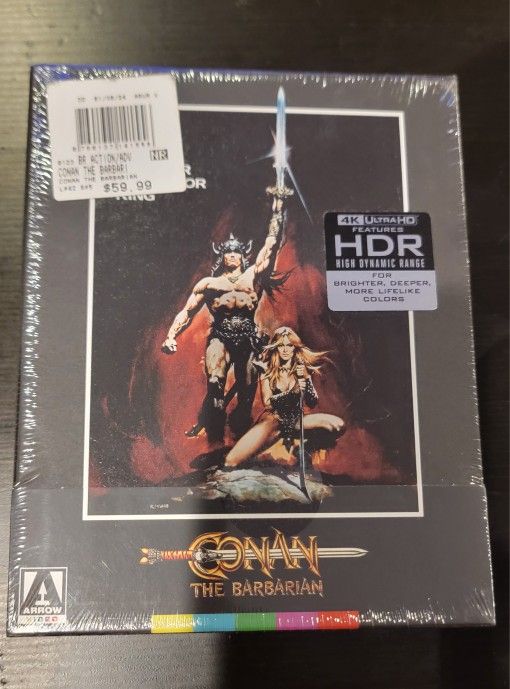 Arrow Video Conan 4k Boxsets