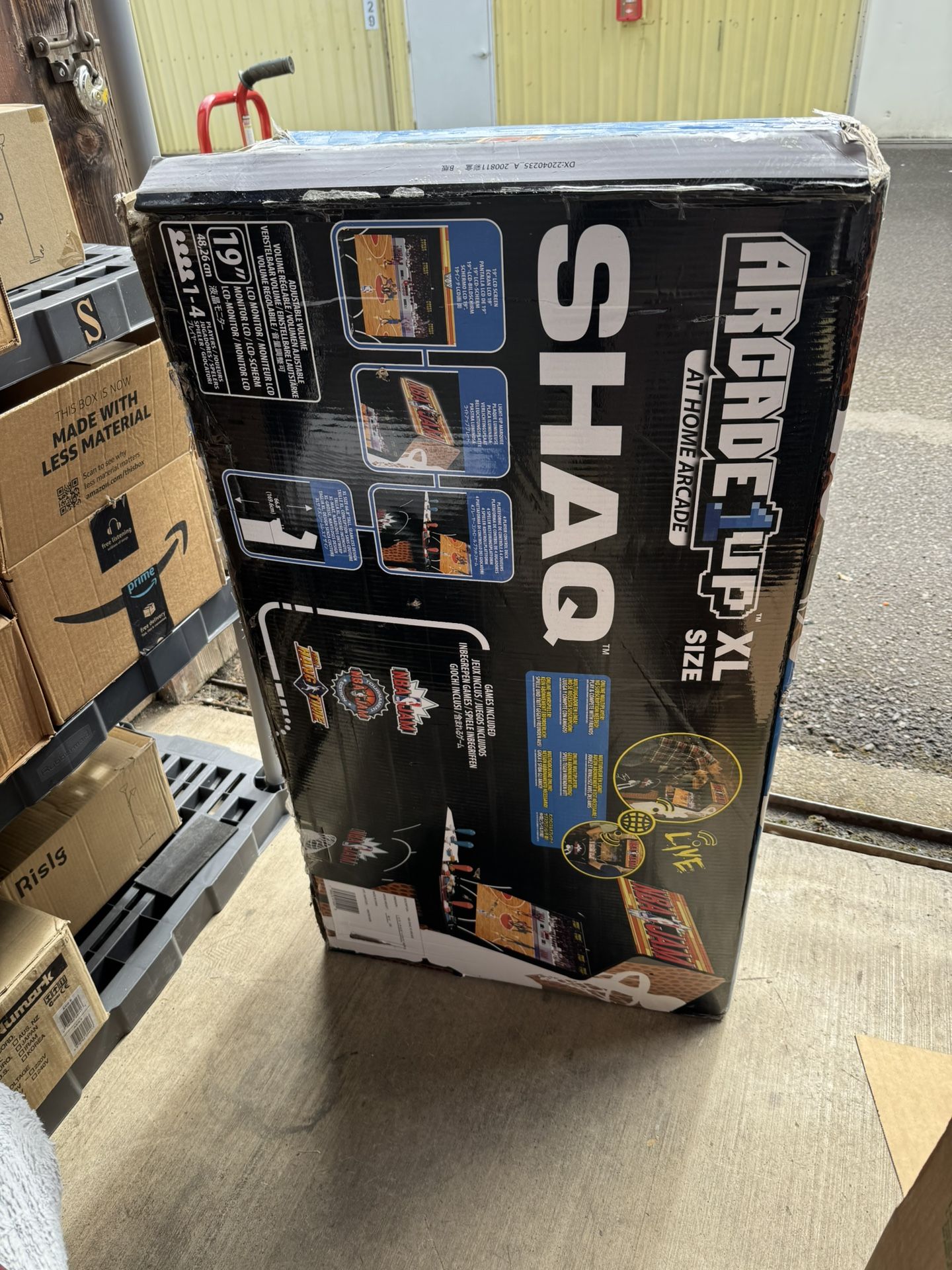 NBA JAM Arcade 4 Player Shaq Edition