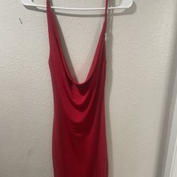 SheIn Red Bodycon Dress
