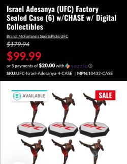 Israel Adesanya UFC Figure