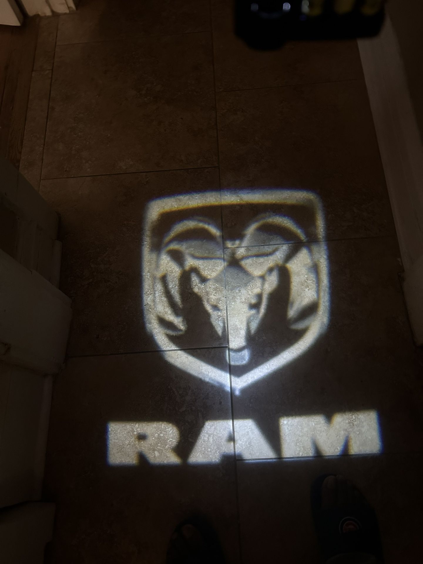 Dodge Ram Ghost Door Lights Witeless