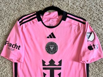 Messi Inter Miami soccer jersey size S