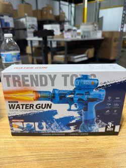 Blue Electric Water Gun (works well/sprays 50+ ft)