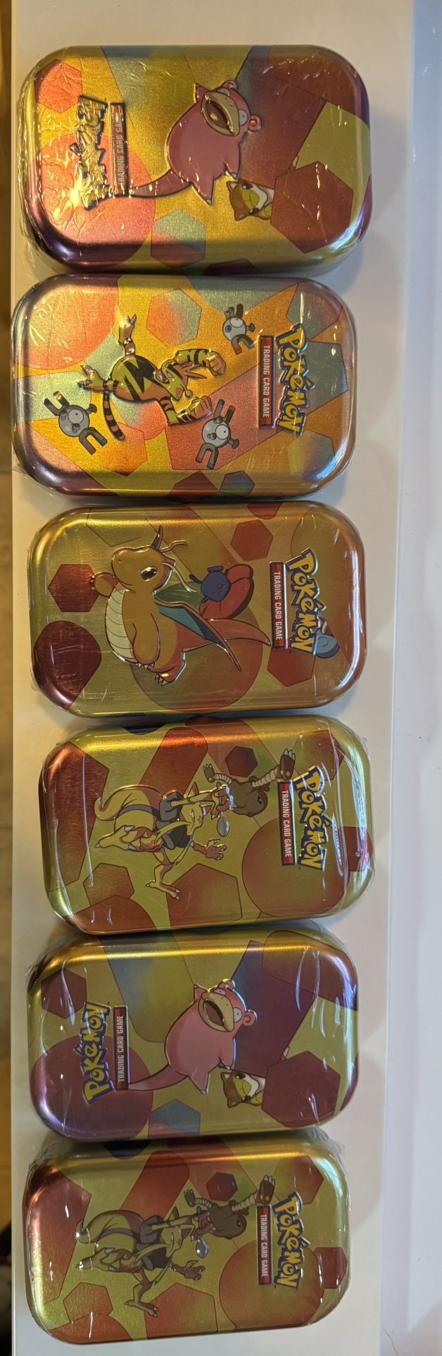 6 Pokémon 151 tins