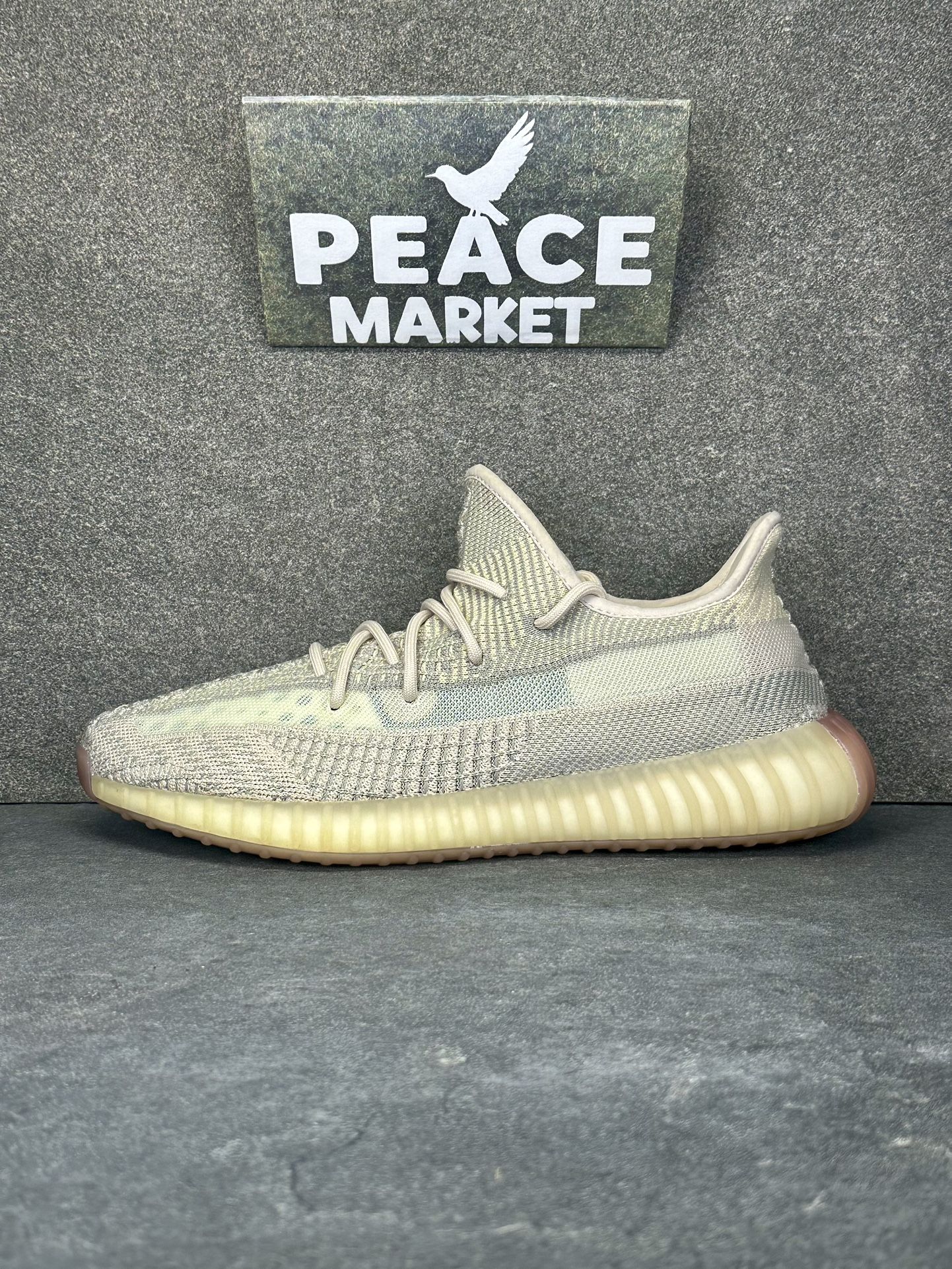 adidas Yeezy Boost 350 V2 Citrin (Non Reflective) FW3042 Size 12